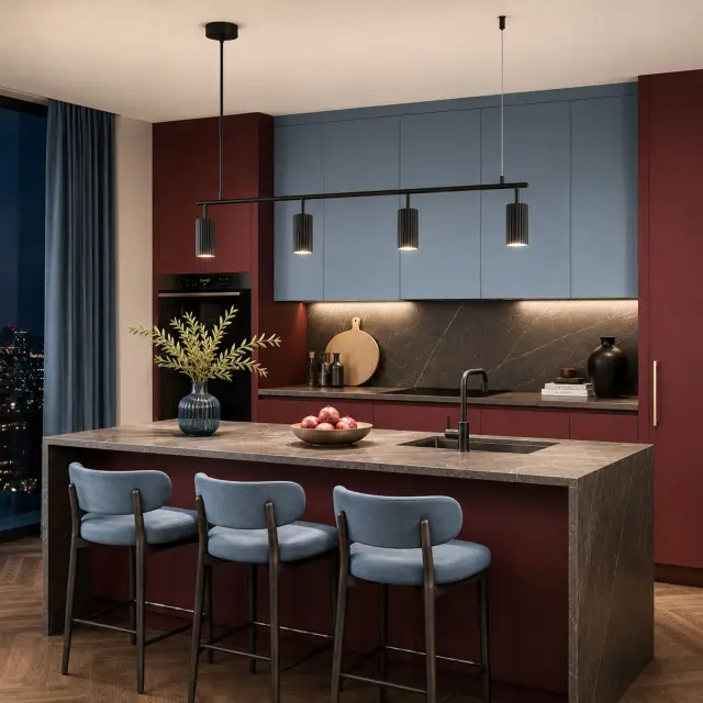 Светильник ST Luce SL1213.403.04 КЕНДО — черный, ракурс 6