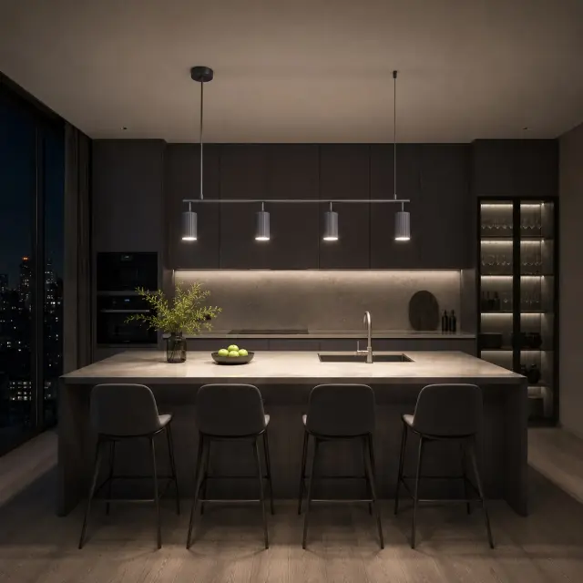 Светильник ST Luce SL1213.703.08 КЕНДО — серый, ракурс 5