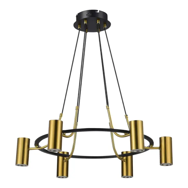 Люстра ST Luce SL1215.403.06 ТАЛИА — черный, ракурс 2