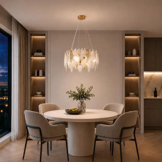 Люстра ST Luce SL1224.203.08 ЛАСТРА — золотой, ракурс 6