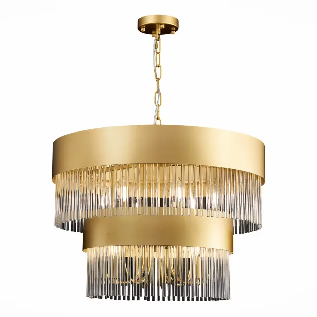Люстра ST Luce SL1225.203.09 КОНТАТТО — золотой, ракурс 3