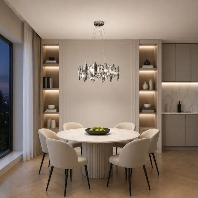 Светильник ST Luce SL1227.103.08 АНКОНА — никель, ракурс 5