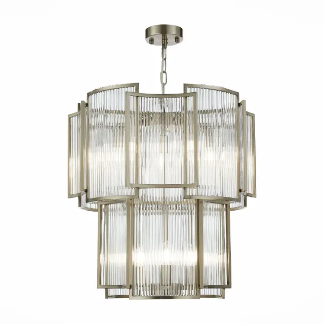 Люстра ST Luce SL1234.103.08 КОЗЕНЦА — никель
