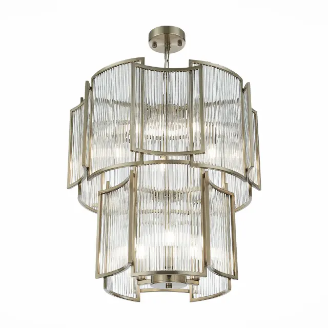 Люстра ST Luce SL1234.103.08 КОЗЕНЦА — никель, ракурс 3