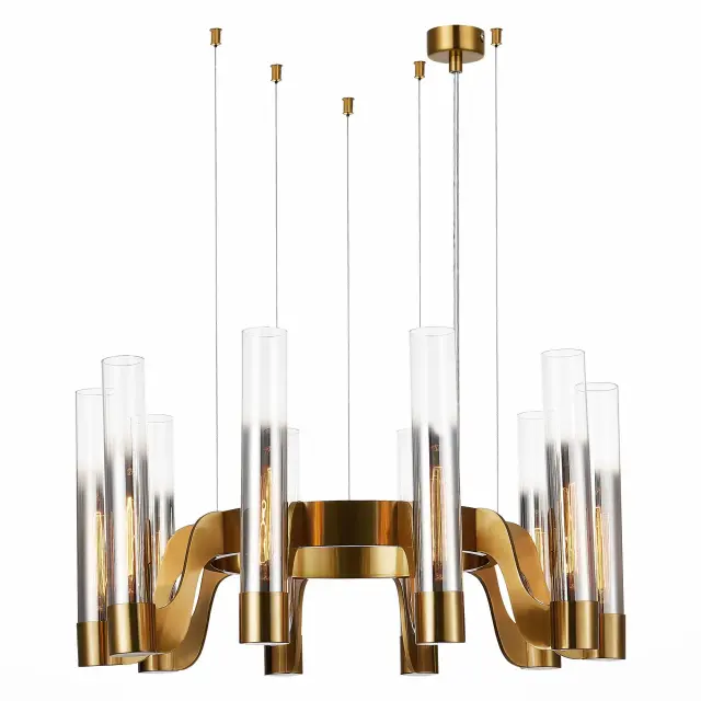 Люстра ST Luce SL1235.303.10 ЭТТОРЕ — латунь