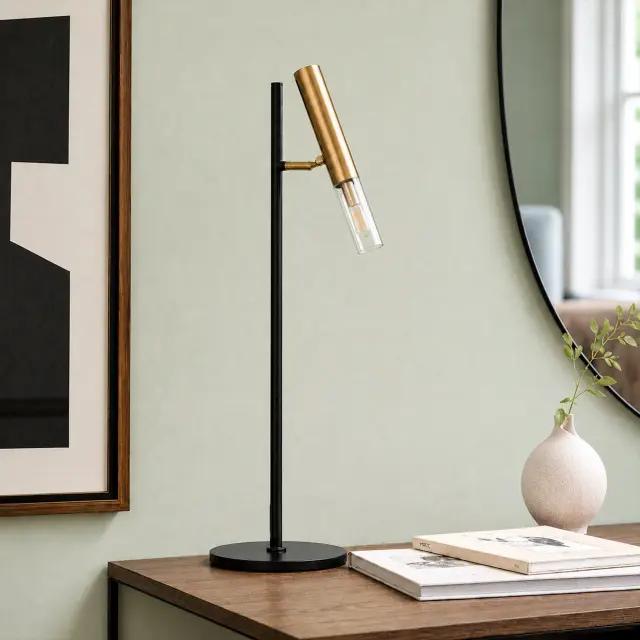 Настольная лампа ST Luce SL1236.404.01 ЭКЛИП — черный, ракурс 5