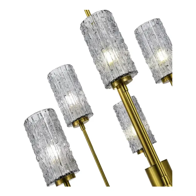 Люстра ST Luce SL1240.303.06 ГАЦОЛЛО — латунь, ракурс 3