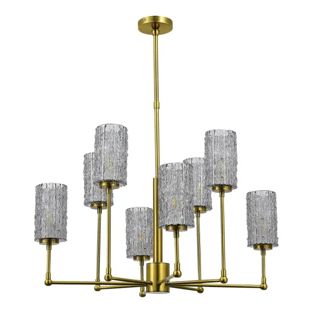 Люстра ST Luce SL1240.303.08 ГАЦОЛЛО — латунь, ракурс 2
