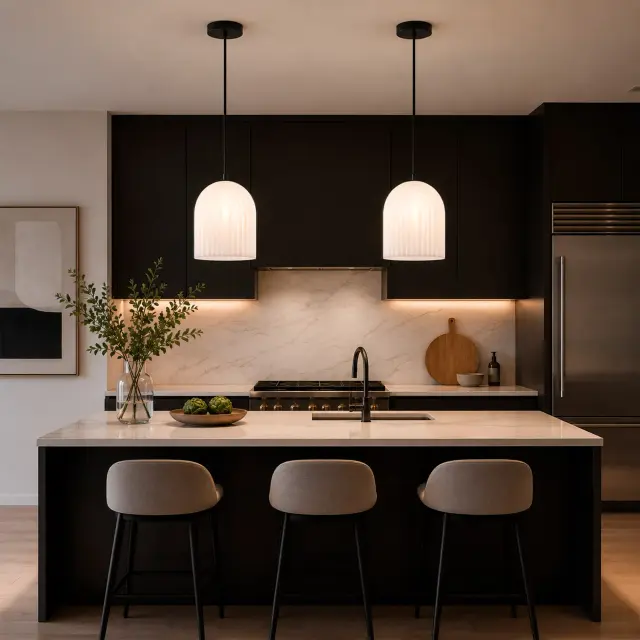Светильник ST Luce SL1302.403.01 АЙРЕ — черный, ракурс 6
