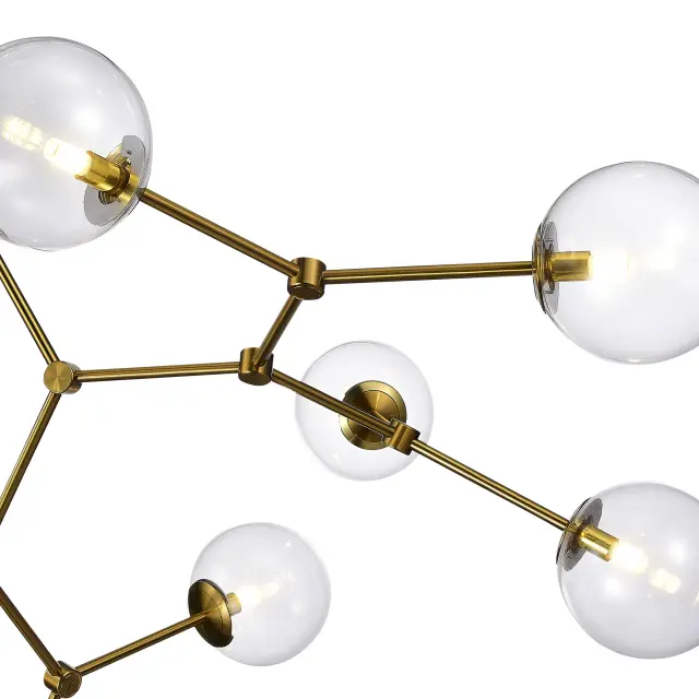 Люстра ST Luce SL1506.203.08 ЧИЕТИ — латунь, ракурс 3