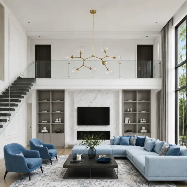 Люстра ST Luce SL1506.203.08 ЧИЕТИ — латунь, ракурс 6