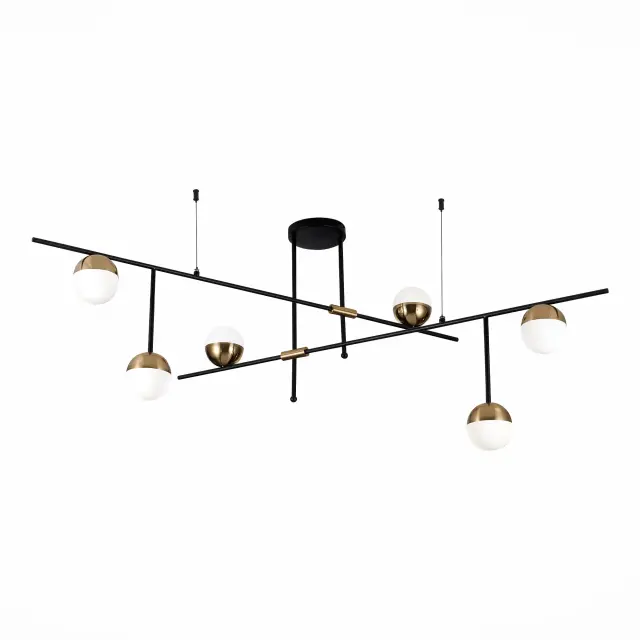 Люстра ST Luce SL1507.422.06 АЛЬБЕРО — черный