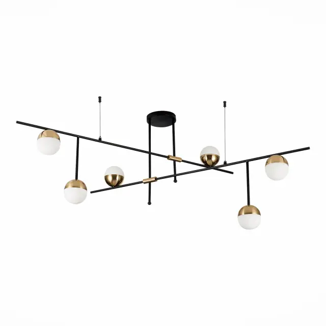 Люстра ST Luce SL1507.422.06 АЛЬБЕРО — черный, ракурс 2