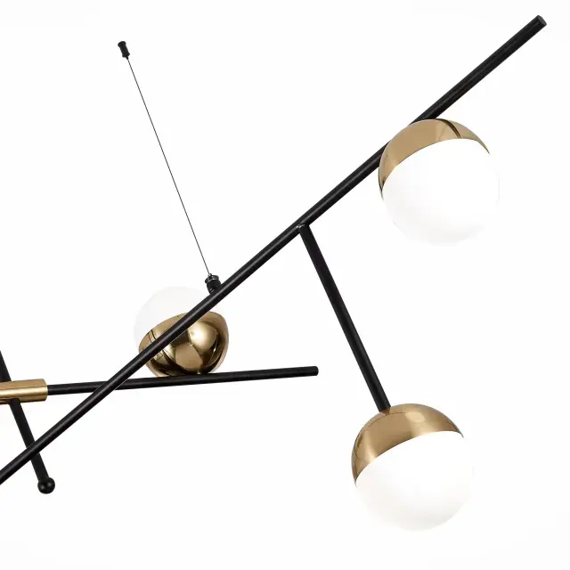 Люстра ST Luce SL1507.422.06 АЛЬБЕРО — черный, ракурс 3