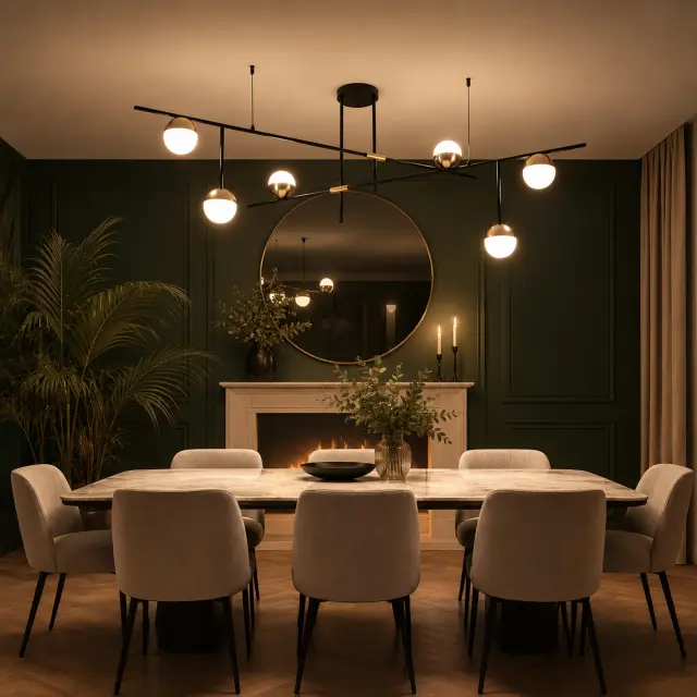 Люстра ST Luce SL1507.422.06 АЛЬБЕРО — черный, ракурс 4