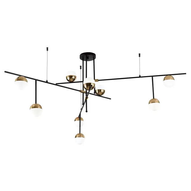 Люстра ST Luce SL1507.422.09 АЛЬБЕРО — черный