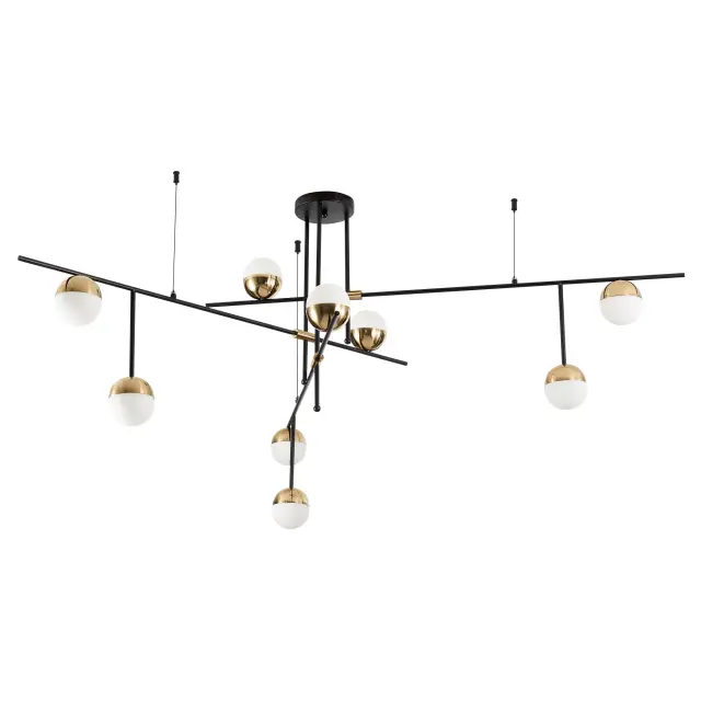 Люстра ST Luce SL1507.422.09 АЛЬБЕРО — черный, ракурс 2