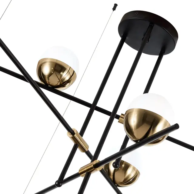 Люстра ST Luce SL1507.422.09 АЛЬБЕРО — черный, ракурс 3