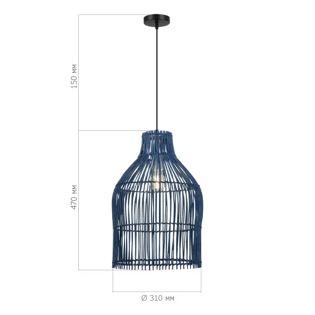 Светильник ST Luce SL1513.403.01 ЧЕСТА — черный, ракурс 4