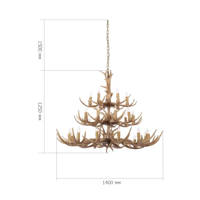 Люстра ST Luce SL153.703.27 РЕННА — серый, ракурс 6