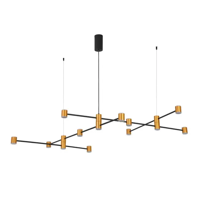 Светильник ST Luce SL1596.423.22 АНИКА — черный, ракурс 4