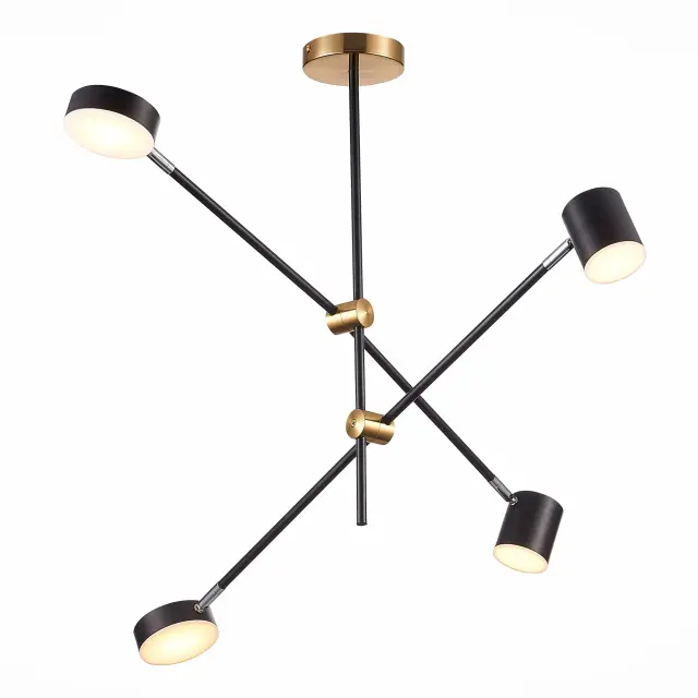 Люстра ST Luce SL1604.432.04 РОДРИГО — латунь, ракурс 2