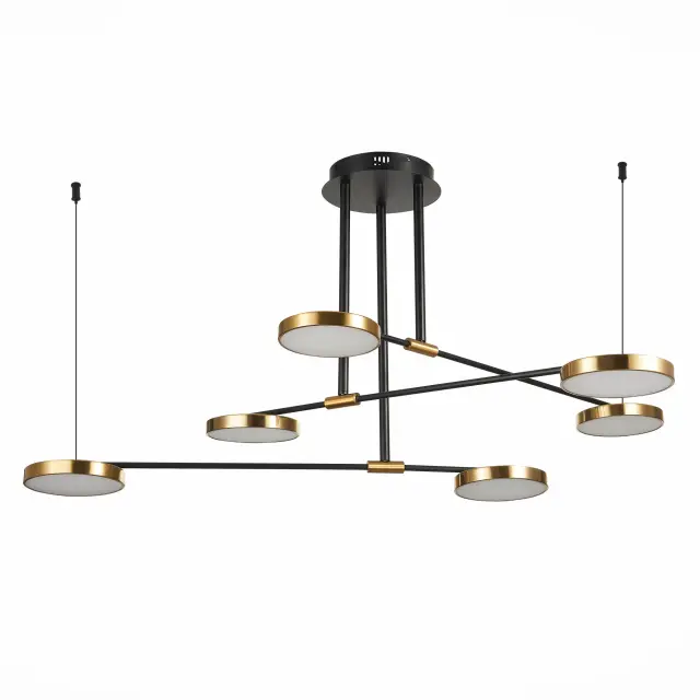 Люстра ST Luce SL1605.403.06 ФАРОНЕ — черный, ракурс 2