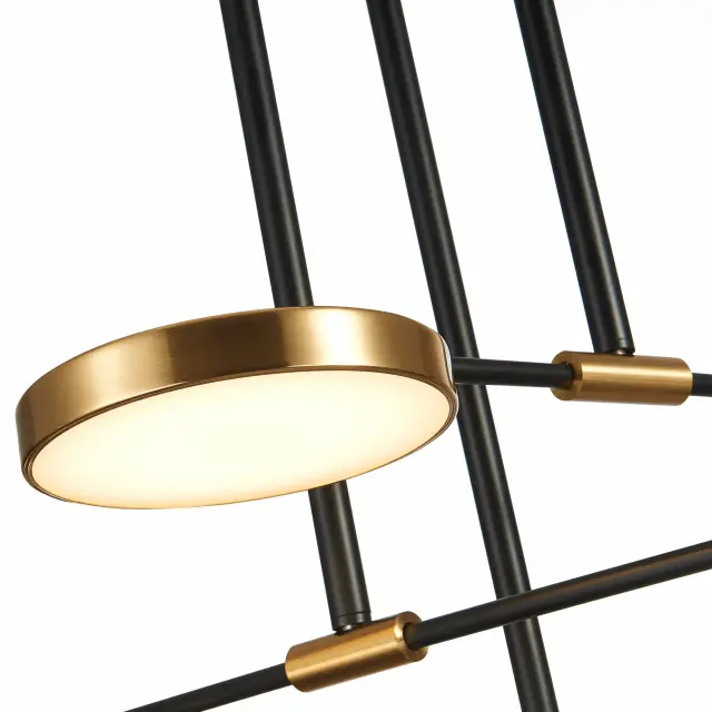 Люстра ST Luce SL1605.403.06 ФАРОНЕ — черный, ракурс 3