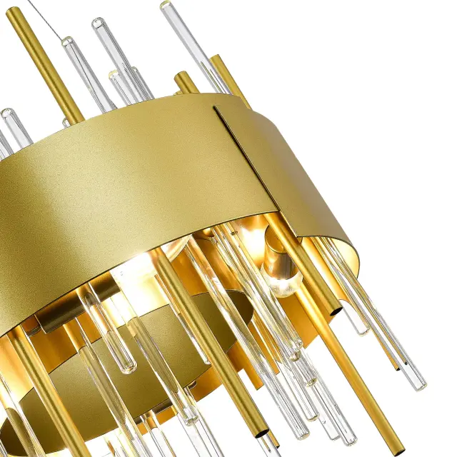 Светильник ST Luce SL1633.203.08 ОЛЬВЕРА — золотой, ракурс 4