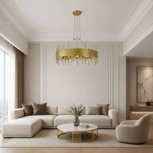 Светильник ST Luce SL1633.203.16 ОЛЬВЕРА — золотой, ракурс 6