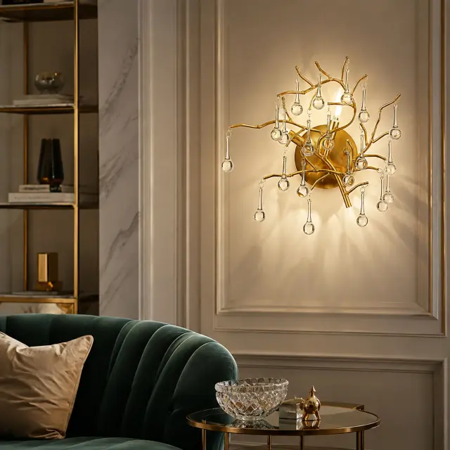 Бра ST Luce SL1651.201.02 АНЦИО — золотой, ракурс 3