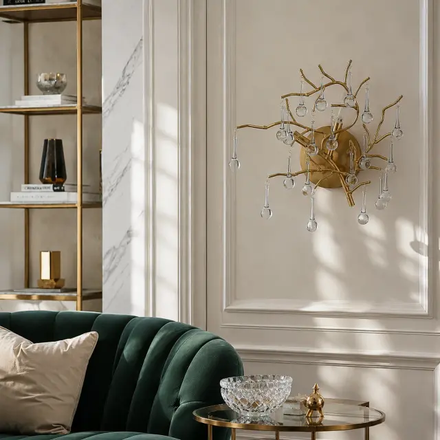 Бра ST Luce SL1651.201.02 АНЦИО — золотой, ракурс 4