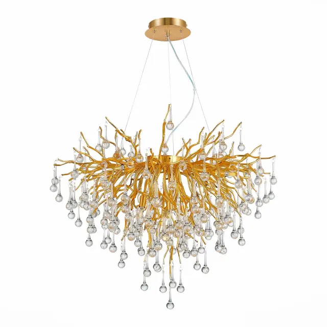 Люстра ST Luce SL1651.203.09 АНЦИО — золотой, ракурс 2