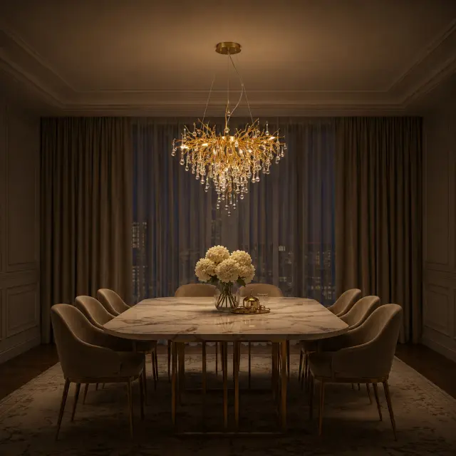Люстра ST Luce SL1651.203.09 АНЦИО — золотой, ракурс 5