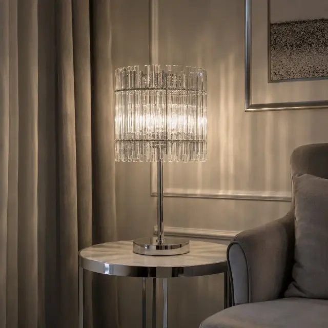 Настольная лампа ST Luce SL1656.104.03 ЭПИКА — никель, ракурс 5