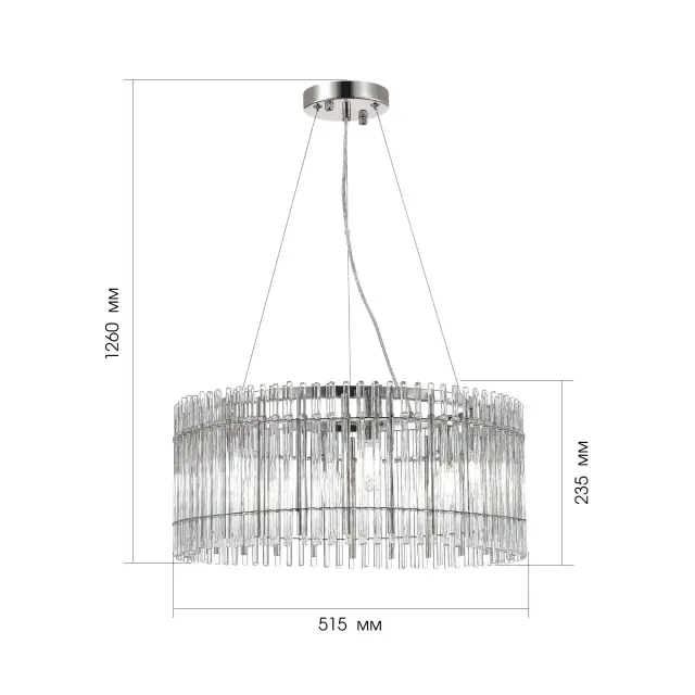 Светильник ST Luce SL1656.113.06 ЭПИКА — никель, ракурс 5