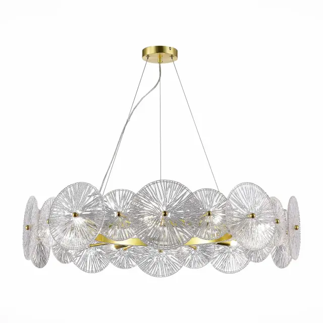Светильник ST Luce SL1657.203.10 ФЛЕРО — золотой