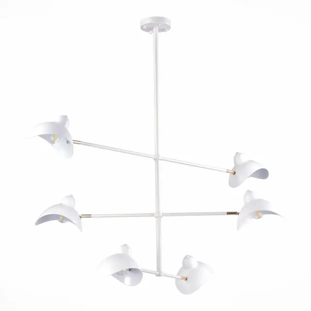 Люстра ST Luce SL1801.503.06 МИННО — белый, ракурс 2