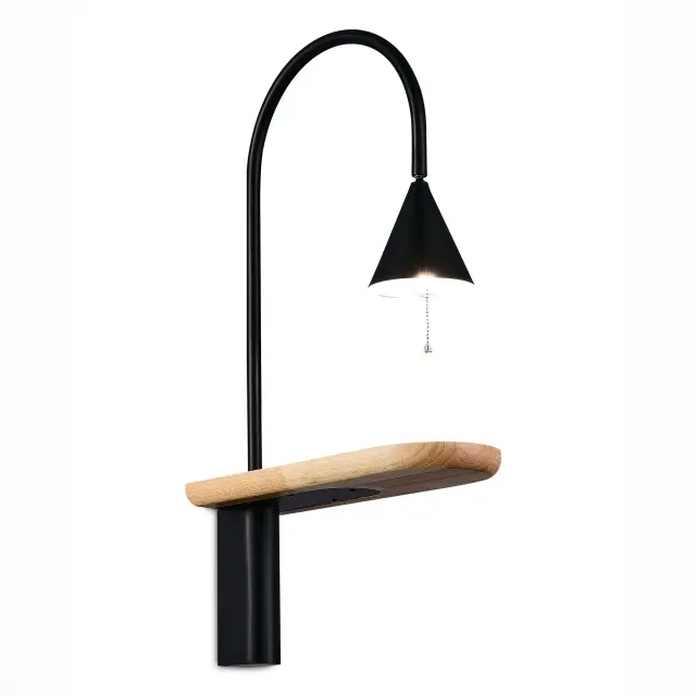Бра ST Luce SL1802.401.01 АМИРО — черный, ракурс 4