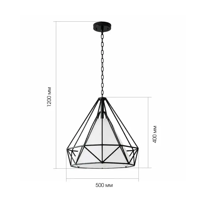 Светильник ST Luce SL233.403.01 ПАЛЕДРО — черный, ракурс 2