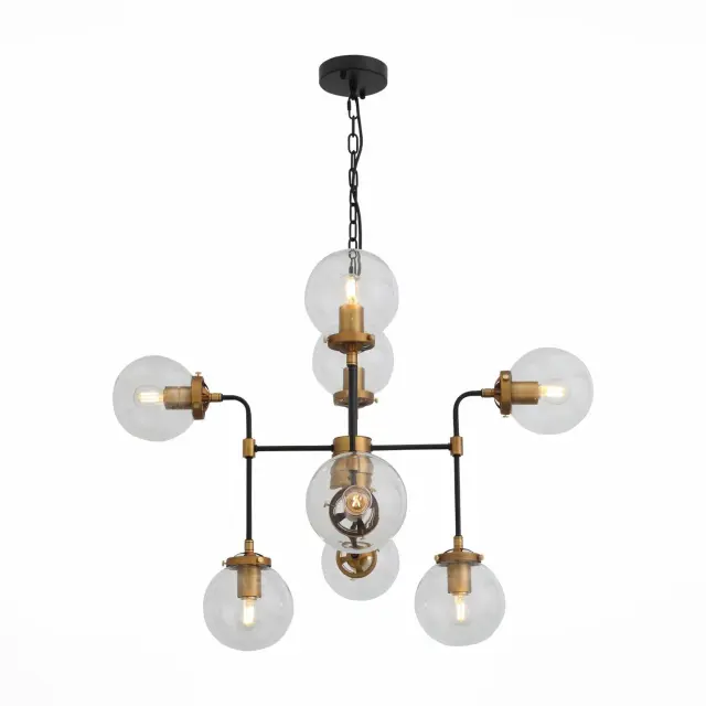 Люстра ST Luce SL234.403.08 ВАРЬЕТА — черный