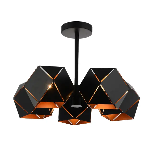 Люстра ST Luce SL258.402.05 ЭНИГМА — черный