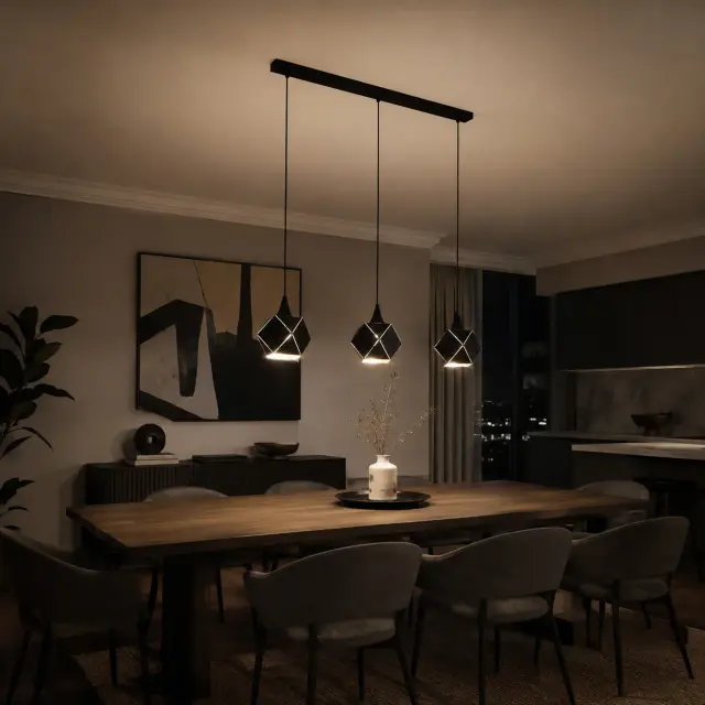 Светильник ST Luce SL258.403.03 ЭНИГМА — черный, ракурс 4
