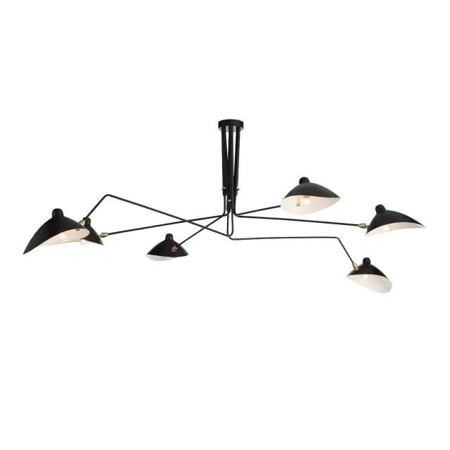 Люстра ST Luce SL305.402.06 СПРУЦЦО — черный, ракурс 4