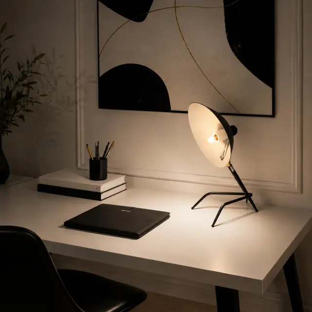 Настольная лампа ST Luce SL305.404.01 СПРУЦЦО — черный, ракурс 5