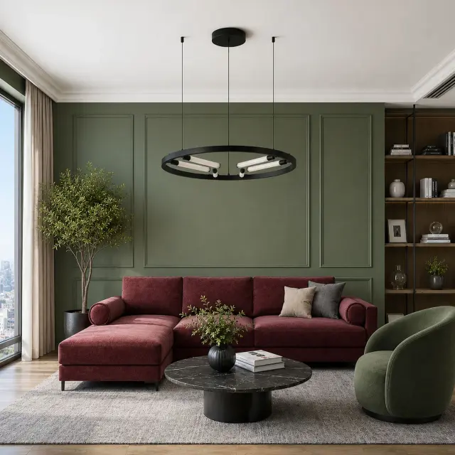 Светильник ST Luce SL393.403.06 БИЗАРИА — черный, ракурс 7