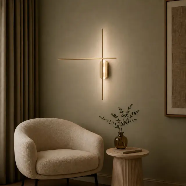 Бра ST Luce SL394.201.02 БАСОНИ — золотой, ракурс 7