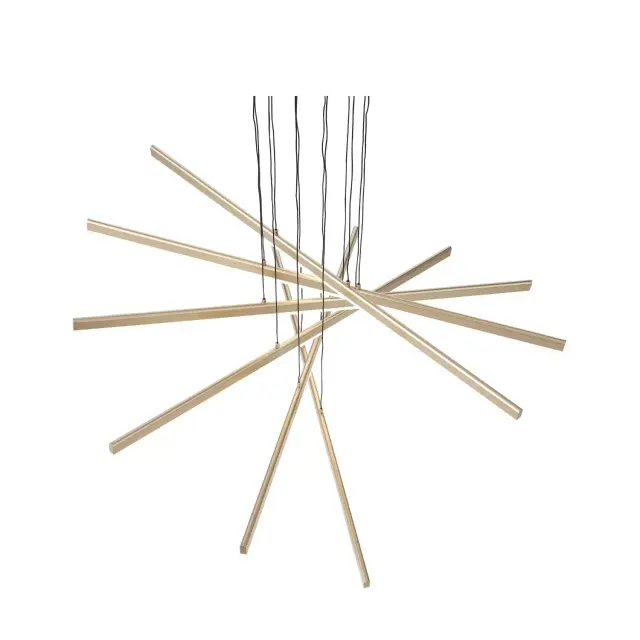 Светильник ST Luce SL394.223.06 БАСОНИ — золотой, ракурс 2