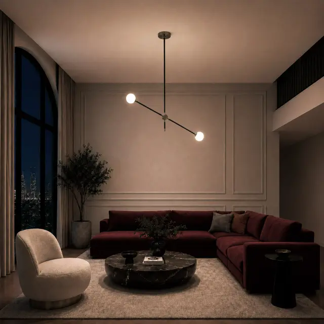 Светильник ST Luce SL429.403.02 БАСТОН — черный, ракурс 5