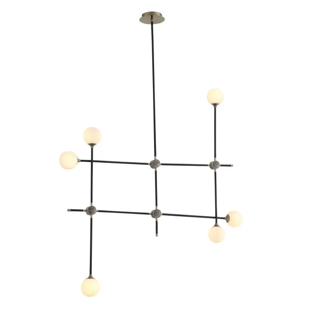 Светильник ST Luce SL429.403.06 БАСТОН — черный